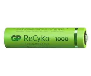 GP ReCyko battery 950mAh AAA (1000 Series, 2 battery pack) - Pil Magazası