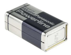 Panasonic Powerline 6LR61 Industrial Alkaline 9V Pil - Pilmagazasi
