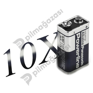 Panasonic 6LR61AD/10BB Alkalin Pil - Pil Magazası