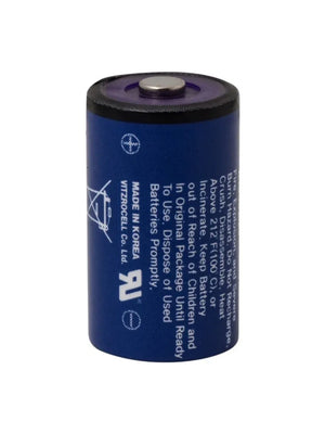 Tekcell SB-AA02 3.6V 1/2AA Boy Li-Socı2 Lityum Sayaç Pili - Pil Magazası