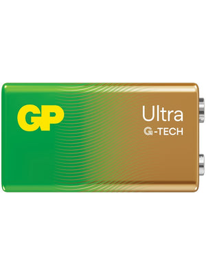 GP Batteries G-TECH Ultra Alkalin 9V - 6LR61 Boy 9V Pil Tekli Kart