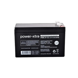 Power-Xtra EcoLead - PXEC9-12 - 12V 9 Ah Kuru Akü - F2 - Pil Magazası