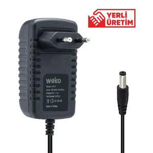 WEKO 21V 1A – Şarjlı Matkap Adaptörü (5S Li-ion Şarj Cihazı) - Pilmagazasi