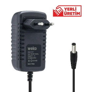 WEKO 21V 1A – Şarjlı Matkap Adaptörü (5S Li-ion Şarj Cihazı) - Pil Magazası