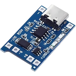 TP4056 Type-C 1S 3.7V LiPo, Li-ion Pil Şarj Devresi - Pil Magazası