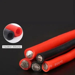6 AWG Silikon Kablo (Metre) - Pil Magazası