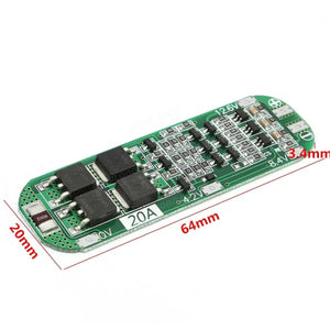 OEM 3S 20A 12.6V Li-ion Lityum 18650 Pil BMS - Pil Magazası