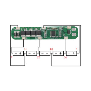 5S 18.5V - 21V 18650 Lityum iyon Pil Koruma Kartı BMS - Pil Magazası