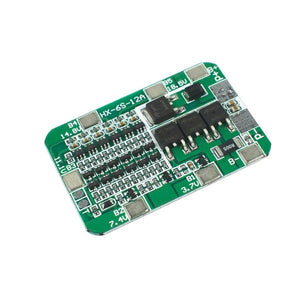 6S 12A 22.2V 18650 Lityum Pil Koruma Kartı BMS - Pil Magazası