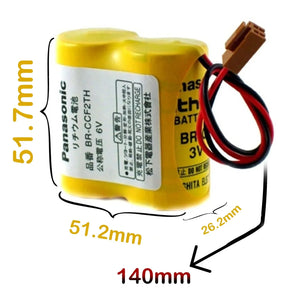Panasonic BR-CCF2TH 6V Lityum Batarya - PLC, CNC, Endüstriyel Bilgisayar için 6V pil - Pilmagazasi