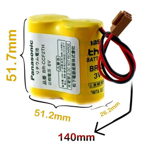 Panasonic BR-CCF2TH 6V Lityum Batarya - PLC, CNC, Endüstriyel Bilgisayar için 6V pil - Pil Magazası