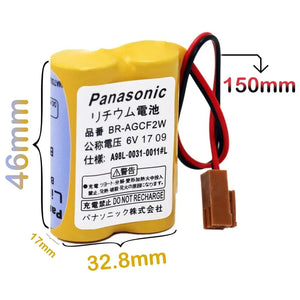 Panasonic BR-AGCF2W 6V PLC FANUC lityum pil - Pil Magazası
