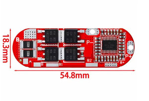 3S 12.6V 25A (40A Peak) İnce Tip BMS Devresi - Pil Magazası