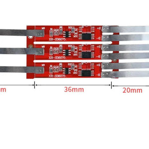 Küçük boy 7.4V pozitif denge 3A akıllı lipo aktif 2s 3A 5A lityum bms pil bms modülü - Pil Magazası