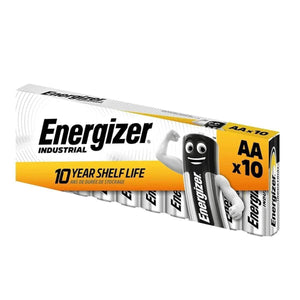 Energizer Industrial Aa Alkalin Kalem Pil 10 lu Paket - Pil Magazası