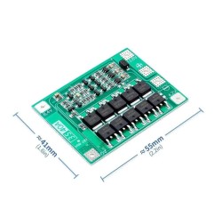 3S 40A 11.1V - 12.6V 18650 Lityum Pil Şarj Cihazı Koruma Kartı PCB BMS