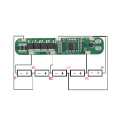 5S 18.5V - 21V 18650  Lityum iyon Pil Koruma Kartı BMS