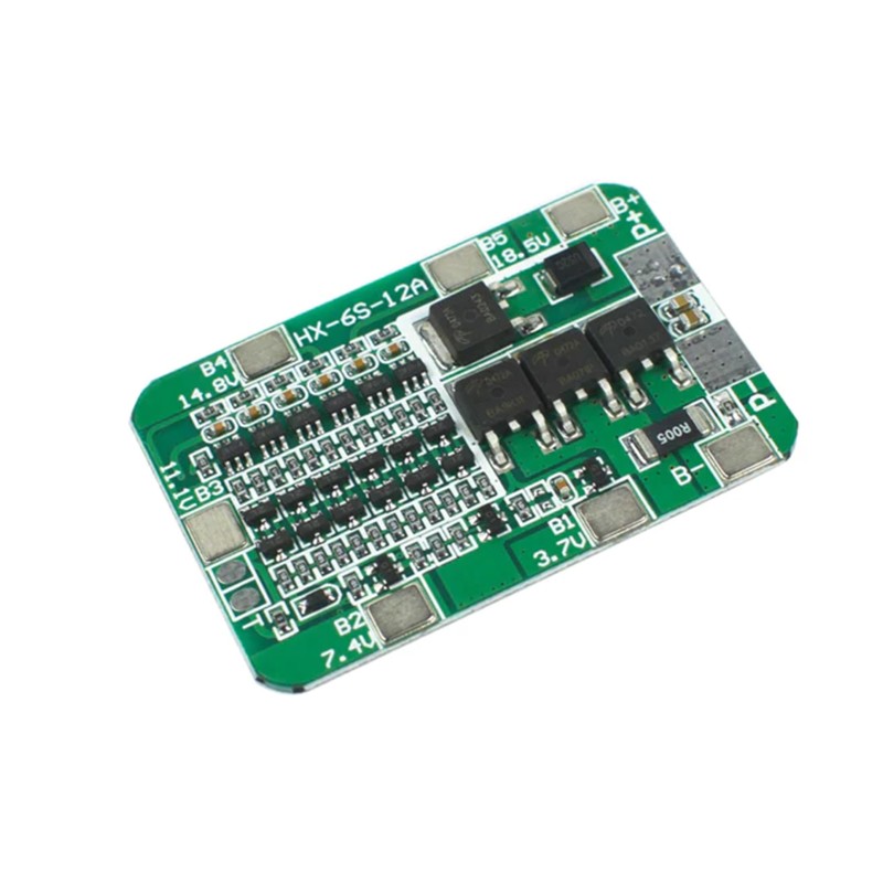 6S 12A 22.2V 18650 Lityum Pil Koruma Kartı BMS | OEM | Pil Mağazası - PB Mobil Enerji Yazılım Müh. A.Ş.