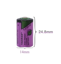TADIRAN TL-5902 1/2AA ER14250 14250 Pil   3.6V | Tadiranbattery | Pil Mağazası - PB Mobil Enerji Yazılım Müh. A.Ş.