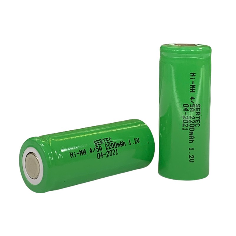 SERTEC 4/5A Ni-MH Şarjlı Pil   1.2V 2200 mAh