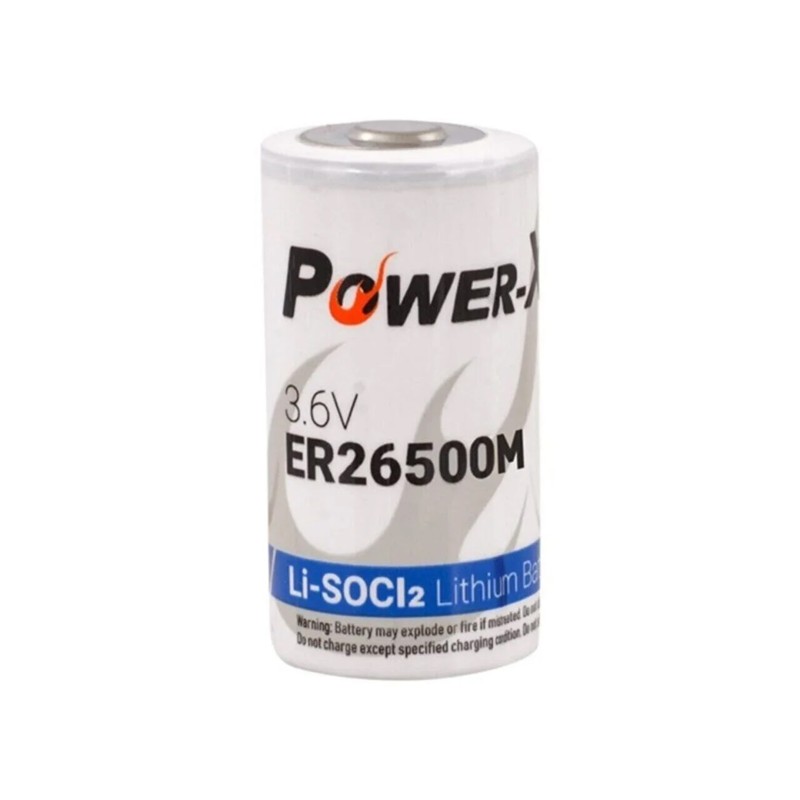 Power-Xtra ER26500M C Size Li-SOCI2 Sayac Pili   3.6V 6000 mAh | Power-Xtra | Pil Mağazası - PB Mobil Enerji Yazılım Müh. A.Ş.