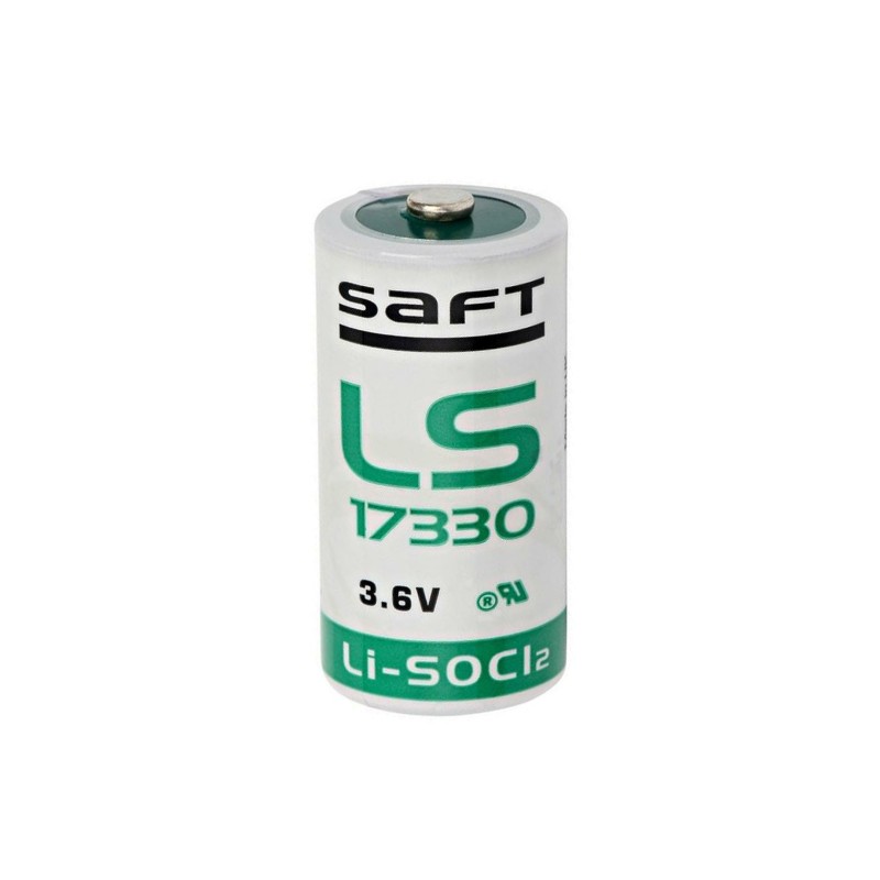 SAFT LS 17330 2/3A Konnektörlü PLC, CNC Pili - Bataryası  3.6V 2100mAh Lİ-SOCl4 | SAFT | Pil Mağazası - PB Mobil Enerji Yazılım Müh. A.Ş.