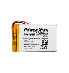 Power-Xtra PX503759 3.7V 1050 mAh Li-Polymer Pil (Devreli/1.5A)