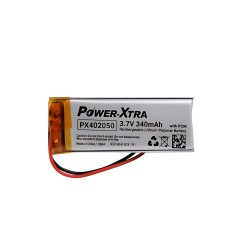 Power-Xtra PX402050 3.7V 340mAh Li-po Battery