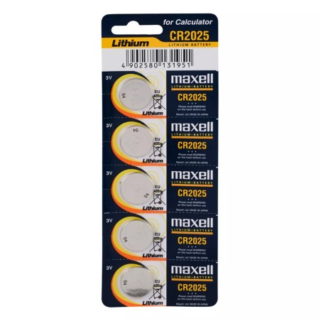 Maxell CR2025 Pil 5li Blister