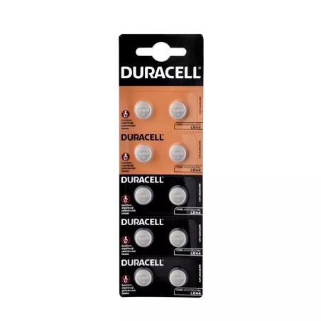 Duracell LR44 Pil 10lu Blister