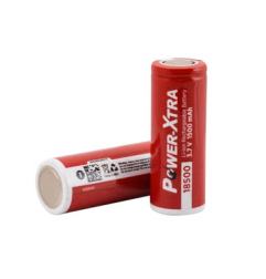 Power-Xtra 3.7V Li-ion 18500 1500 mAh Şarjlı Pil