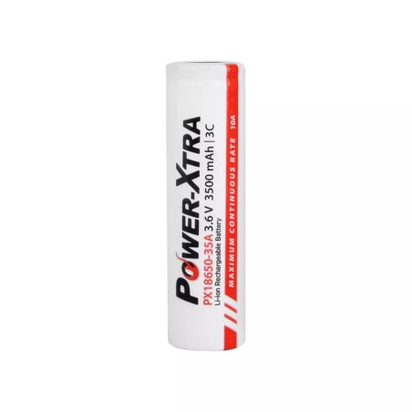 Power-Xtra PX18650-35A - 3.7V 3500 Mah Li-ion Şarjlı Pil - 3C - 10A