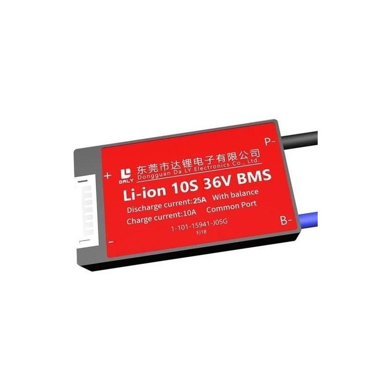 DALY BMS Li-Ion 10S 25A BALANSLI - ŞARJ DEVRESİ | daly | Pil Mağazası - PB Mobil Enerji Yazılım Müh. A.Ş.