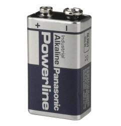 Panasonic Powerline  6LR61 Industrial Alkaline 9V Pil