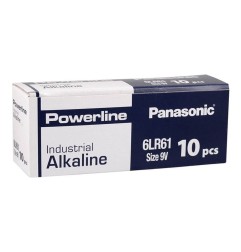 Panasonic 6LR61AD/10BB Alkalin Pil