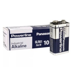 Panasonic 6LR61AD/10BB Alkalin Pil