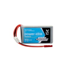 Power-Xtra PX800XL2S -2S1P- 7.4V 800mAh Li-Polimer pil -15C