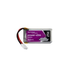 Power-Xtra PX420XL1S - 1S1P - 3.7V 420mAh Li-Polimer Pil - 25C