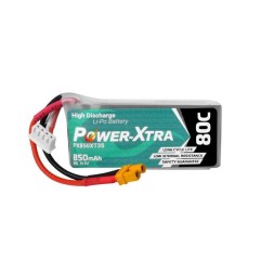 Power-Xtra PX850XT3S 11.1V 850mAh 80C Li-Polimer pil