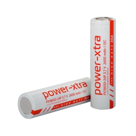 PowerXtra PX18650-24P 3.7V 2400 Mah Li-ion Şarjlı Pil