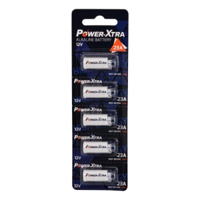 Power-Xtra 23A Size 12V Alkaline Pil - 5li Blister | Power-Xtra | Pil Mağazası - PB Mobil Enerji Yazılım Müh. A.Ş. Power-Xtra 23A Size 12V Alkaline Pil - 5li Blister | Power-Xtra | Pil Mağazası - PB Mobil Enerji Yazılım Müh. A.Ş.