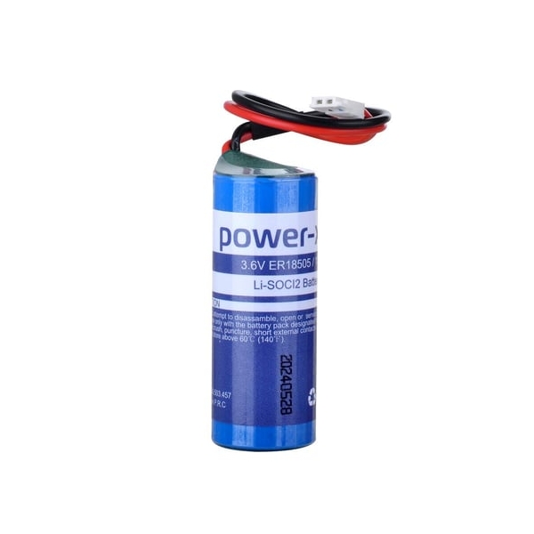 Power-Xtra 1S1P - 3.6V ER18505 A Size Li-SOCI2 Lithium Batarya