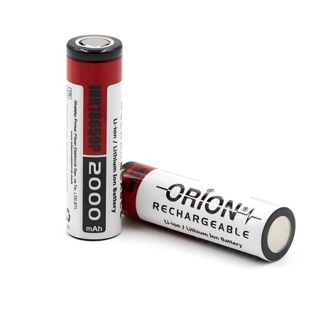 Orion 18650p 3.7v 2000mah 15c Şarj Edilebilir Li-ion Pil