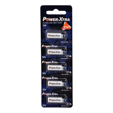 Power-Xtra 27A Size 12V Alkaline Pil - 5li Blister