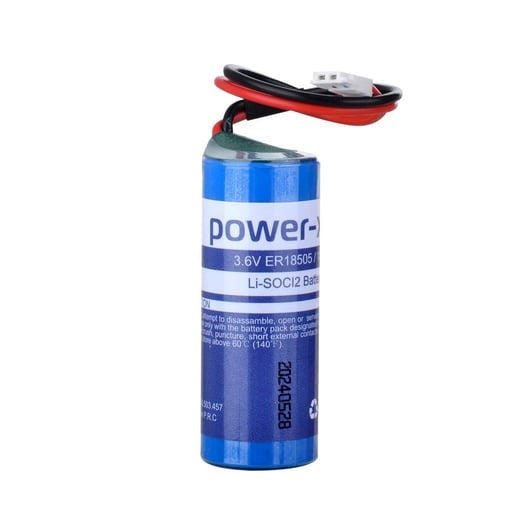 Power-Xtra 1S1P - 3.6V ER18505 A Size Li-SOCI2 Lithium Batarya