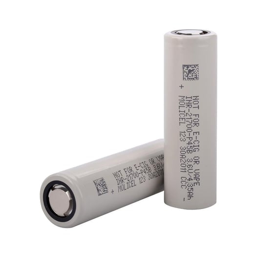 Molicel P45B 21700 4500mAh 45A Li-ion Pil