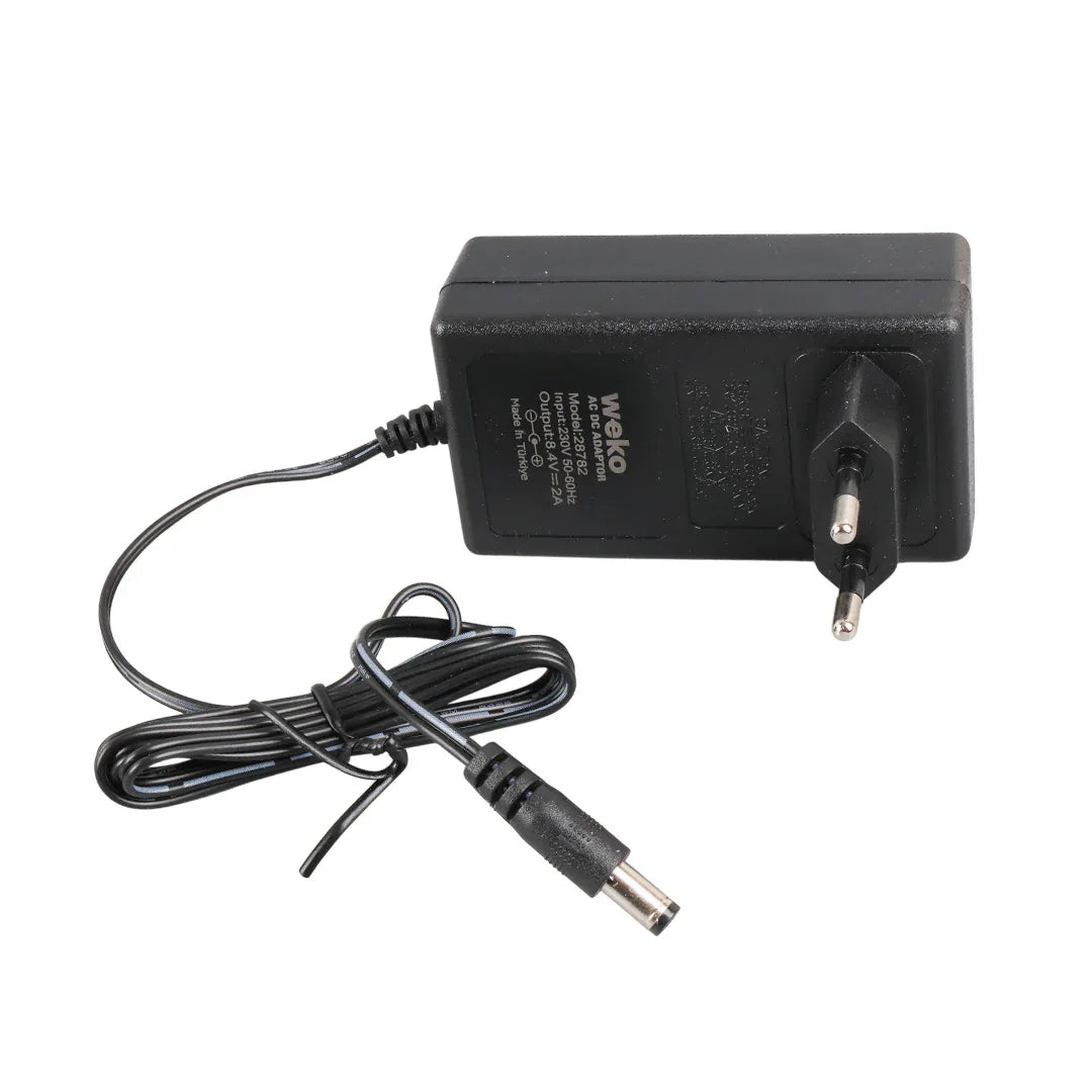 WEKO 8.4V 2A – 2S Li-ion Hızlı Şarj Adaptörü (Yerli Üretim) - Pilmagazasi