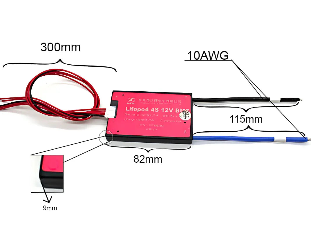 Daly Lifepo4 4S 20A 12V BMS - Pilmagazasi