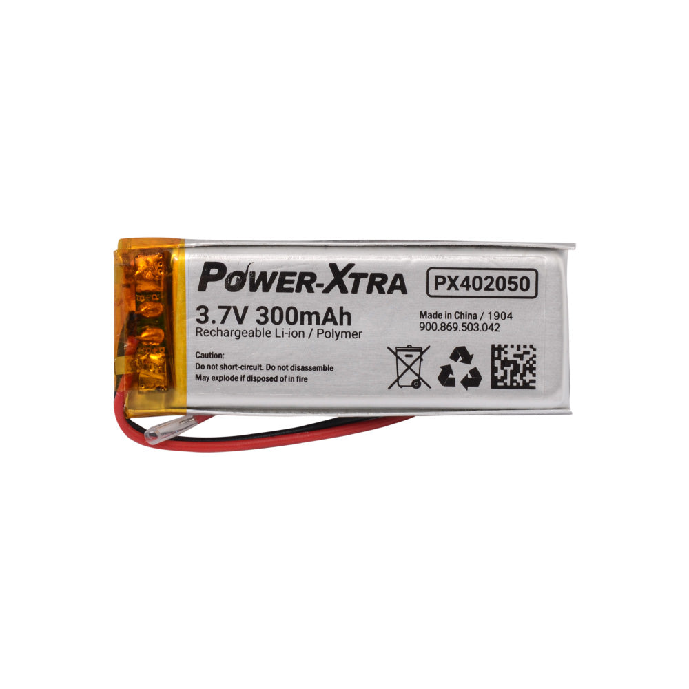 Power-Xtra PX402050 3.7V 300mAh Li-Polymer (LiPo) Şarjlı Pil