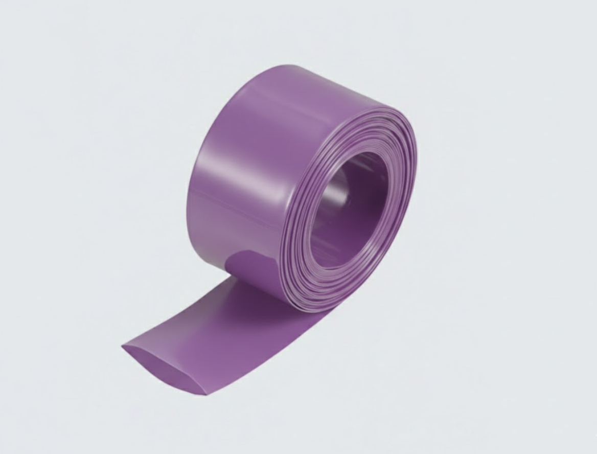 30mm Mor Batarya Kaplama Isıyla Daralan Shrink